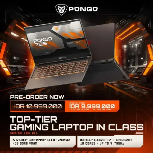 Laptop Axioo Pongo i7 725